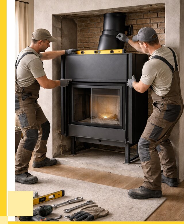 Установка каминных топок в Пушкине под ключ от 19471 р. | ЭриданПшн