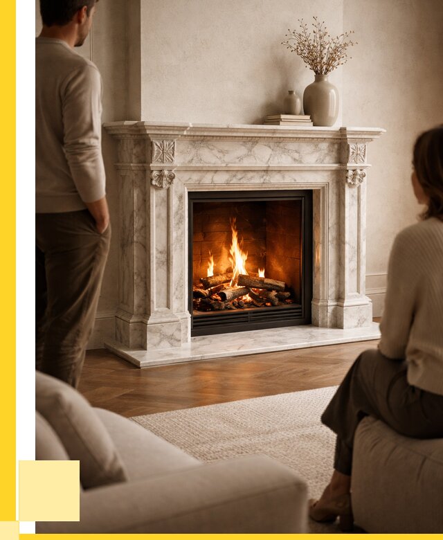 Мраморные камины под ключ в Пушкине от 270425 р. | ЭриданПшн