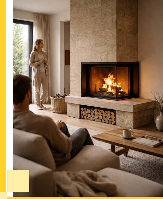 Угловые камины из кирпича установка в Пушкине от 162255 р. ЭриданПшн