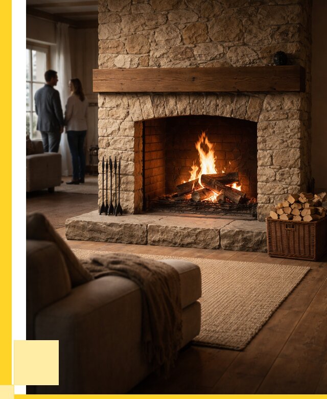 Открытые камины под ключ в Пушкине от 162255 р. ЭриданПшн