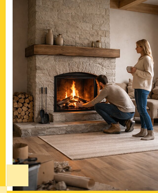 Камины для загородного дома в Пушкине от 378595 р., ЭриданПшн