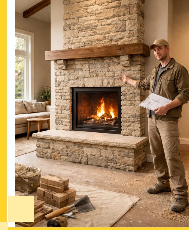 Камины под ключ в Пушкине от 194706 р. | ЭриданПшн — установка