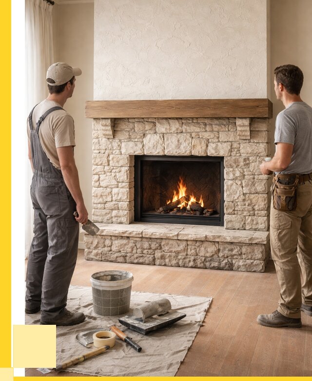 Отделка каминов в Пушкине от 7031 р. под ключ | ЭриданПшн