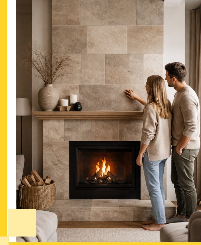 Облицовка каминов керамогранитом в Пушкине от 4868 р. | ЭриданПшн