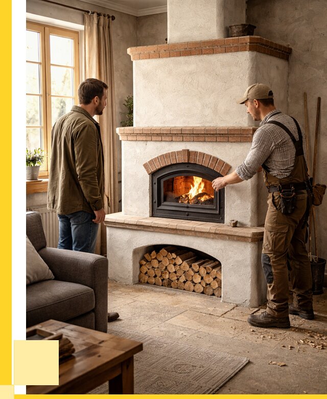 Печи камины в Пушкине: кирпичные, изразцовые от 64902 р. | ЭриданПшн