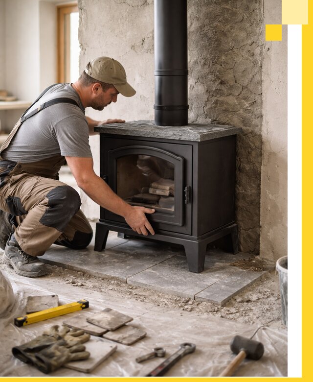 Профессиональный монтаж печей и каминов в Пушкине под ключ