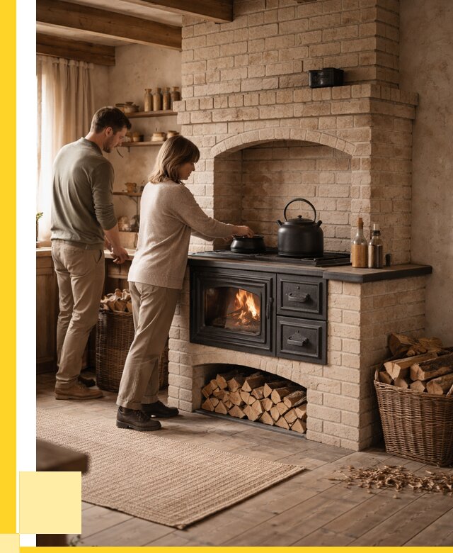 Печи с плитой в Пушкине от 48677 р. | ЭриданПшн — кирпичная печь