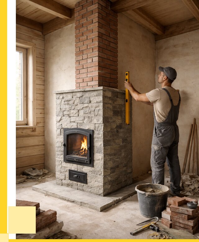 Печи и дымоходы под ключ в Пушкине от 48677 р., ЭриданПшн