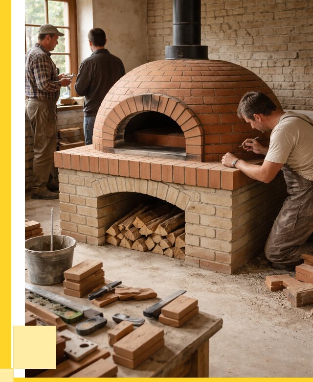 Помпейская печь дровяная для пиццы в Пушкине | ЭриданПшн от 216340 р.