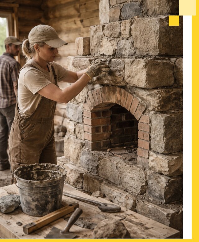 Каменные печи на заказ и монтаж в Пушкине, долговечные решения