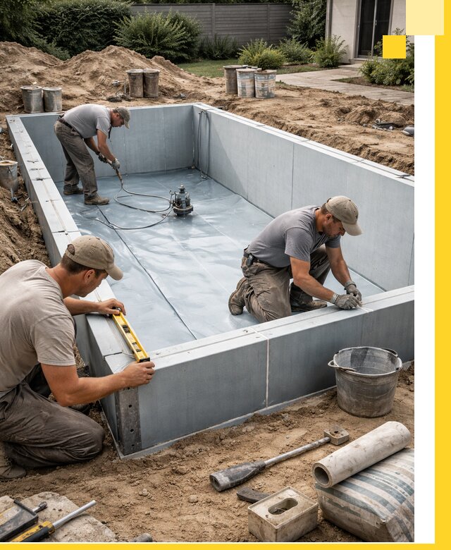 Профессиональный монтаж бассейнов под ключ в Пушкине с гарантией