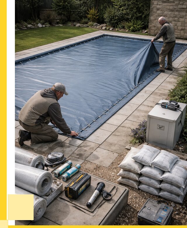 Консервация бассейнов в Пушкине под ключ от 7031 р. | ЭриданПшн