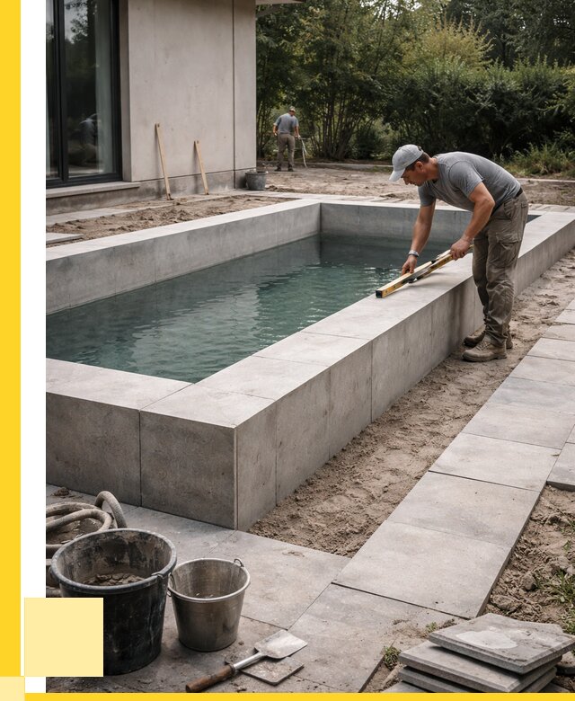 Строительство бетонного бассейна в Пушкине от 1298040 р. | ЭриданПшн