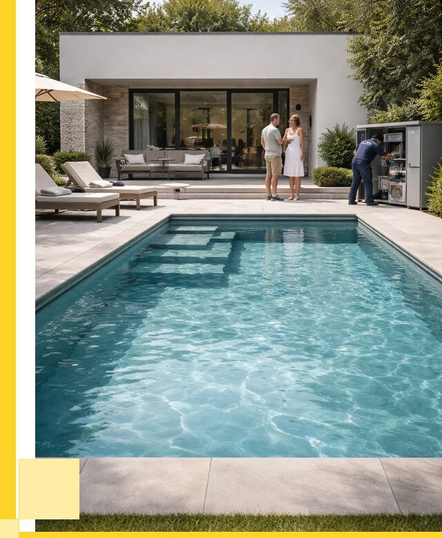 Бассейн в доме в Пушкине под ключ от 1298040 р. | ЭриданПшн