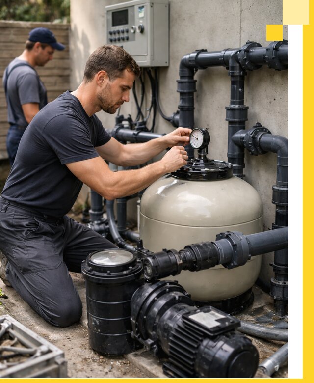 Поставка и монтаж фильтровального оборудования для бассейнов в Пушкине