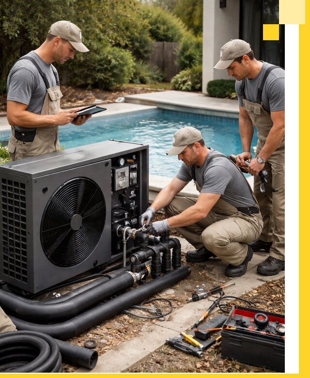 Проектирование и установка тепловых насосов для бассейнов в Пушкине