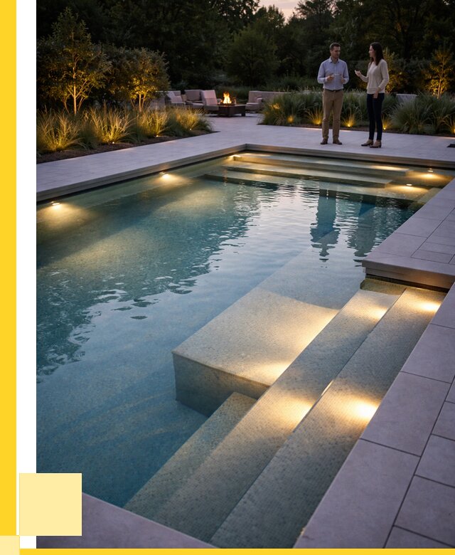 Освещение бассейнов в Пушкине под ключ от 27043 р. | ЭриданПшн