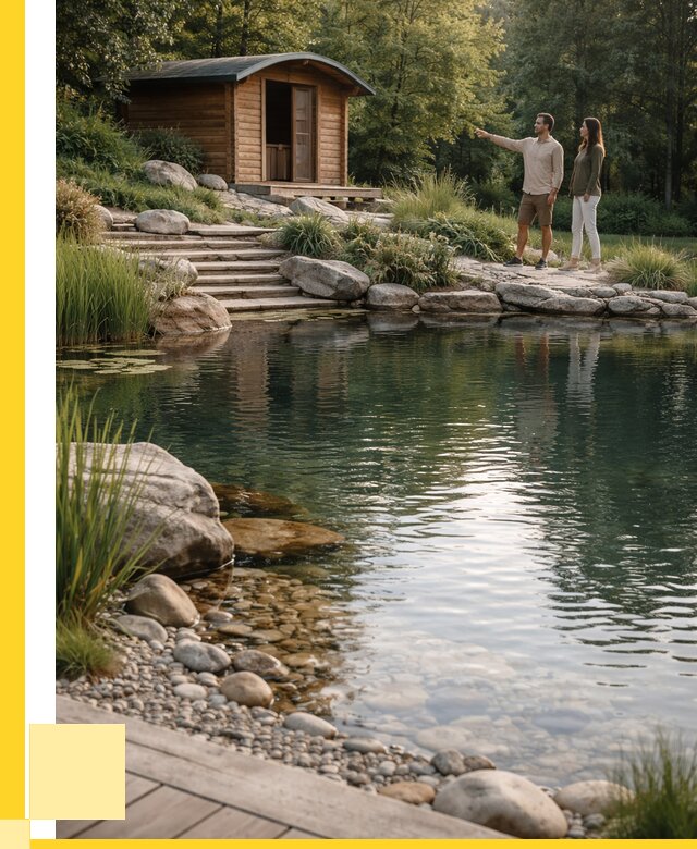 Природные бассейны под ключ в Пушкине от 486765 р. | ЭриданПшн