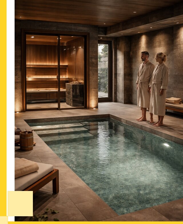 Сауна с большим бассейном в Пушкине от 1298040 р. ЭриданПшн