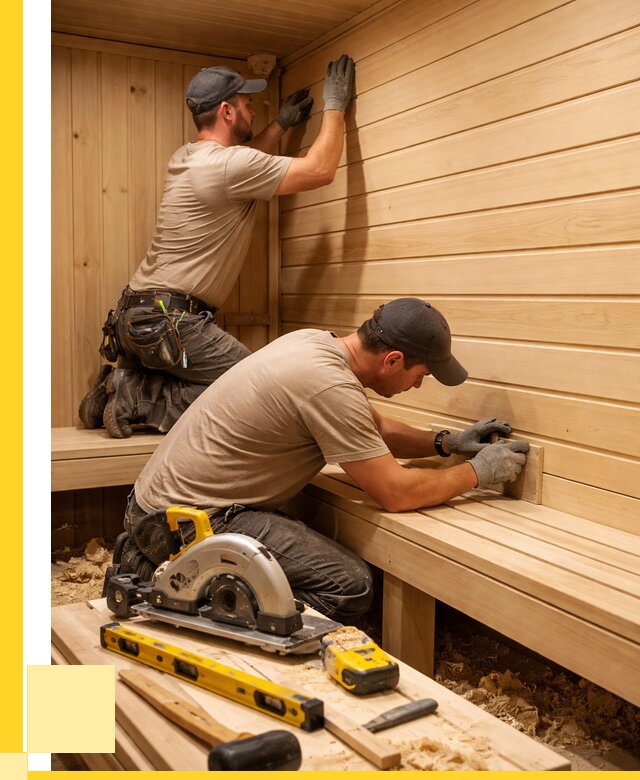 Обшивка саун вагонкой в Пушкине от 2704 р. | ЭриданПшн