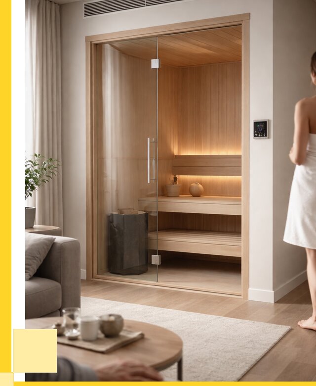 Сауна в квартире под ключ в Пушкине от 129804 р. ЭриданПшн