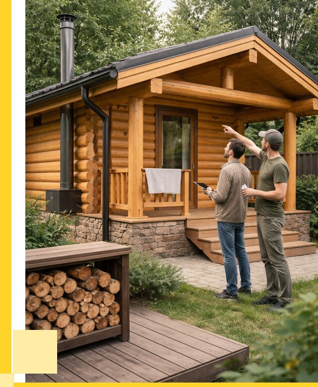 Бани для дачи под ключ в Пушкине от 270425 р. | ЭриданПшн