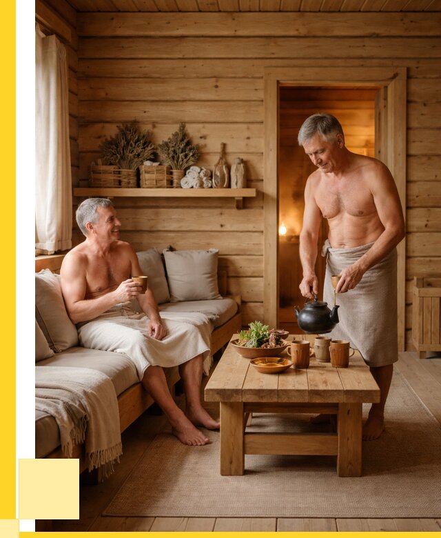 Бани с комнатой отдыха под ключ в Пушкине от 486765 р. | ЭриданПшн