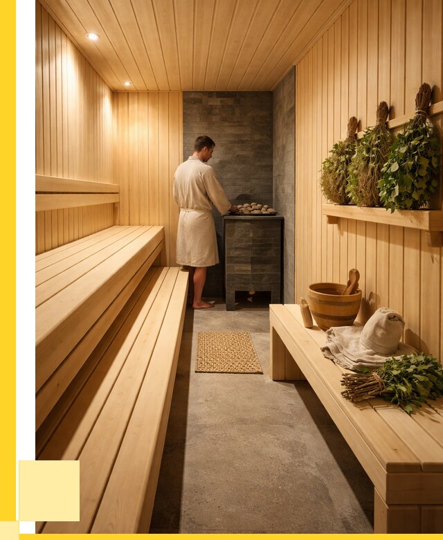 Отделка парной под ключ в Пушкине от 378595 р. | ЭриданПшн