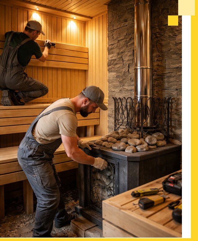 Комплексный дизайн бань, саун и зон отдыха в Пушкине