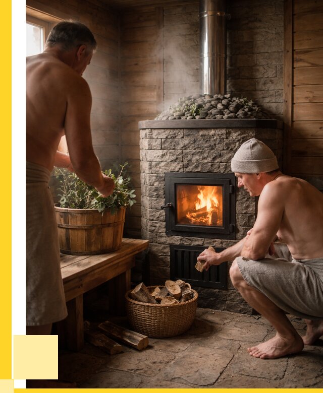 Банные печи под ключ в Пушкине от 48677 р. | ЭриданПшн кирпичная