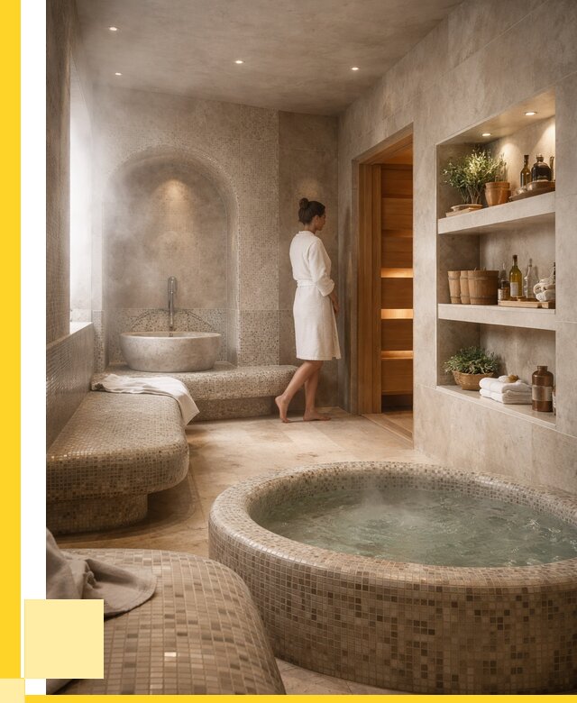 Строительство бани с хамамом в Пушкине от 811275 р. | ЭриданПшн