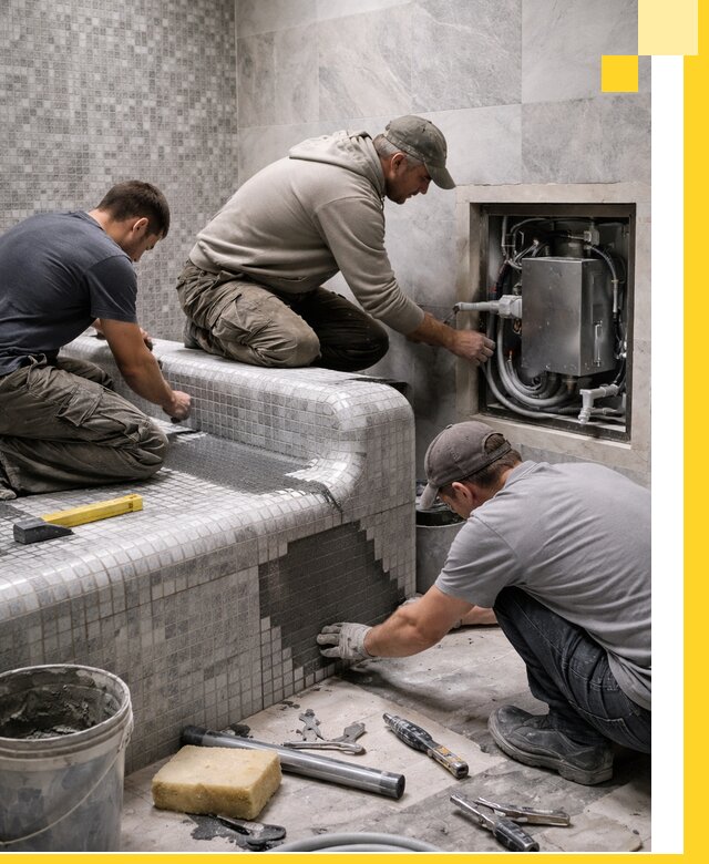 Проекты хамамов под ключ в Пушкине и дизайн и строительство