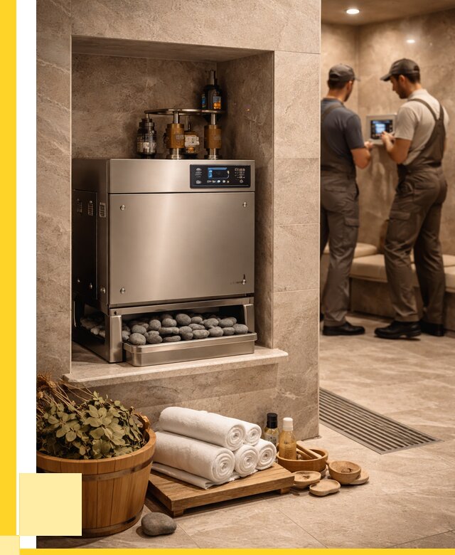 Парогенераторы для хамама в Пушкине от 81128 р. | ЭриданПшн