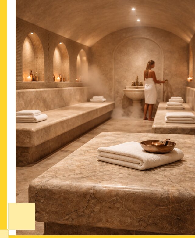 Лежаки для хамама в Пушкине под ключ от 37860 р. | ЭриданПшн