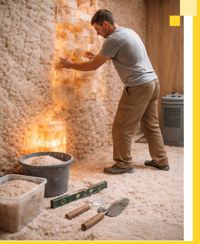 Проектирование и монтаж соляных комнат в Пушкине под ключ