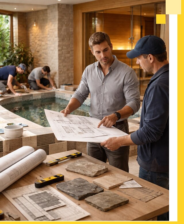 Проектирование SPA зон под ключ в Пушкине с инженерией